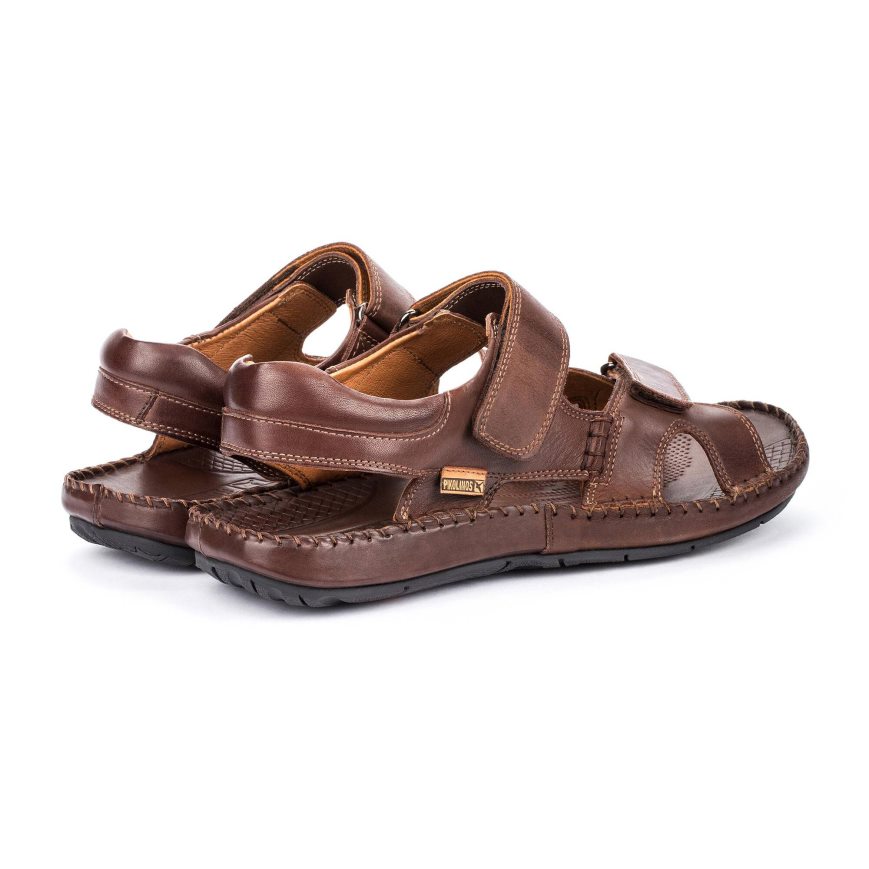 Men's Pikolinos TARIFA Sandals Brown | NZ H217A09